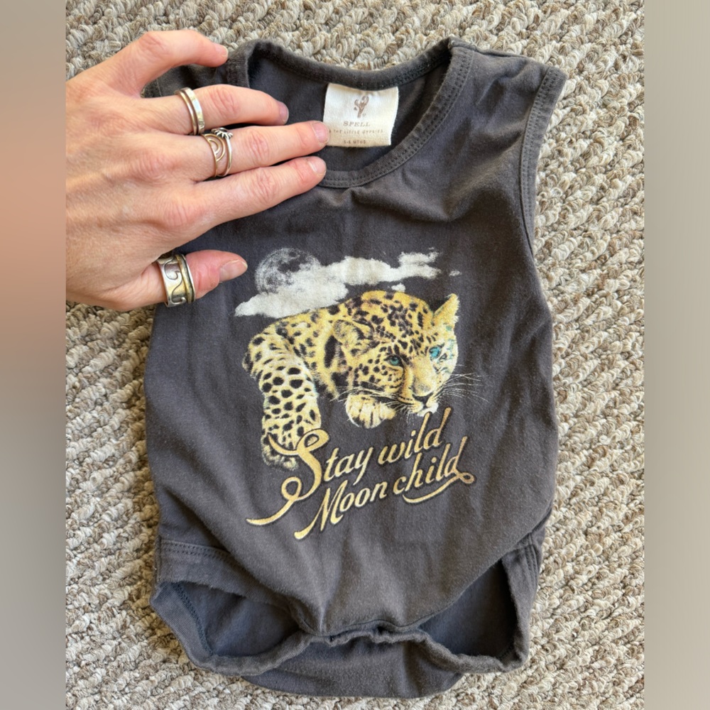 Spell and the Little Gypsies Stay Wild Onesie 3-6m